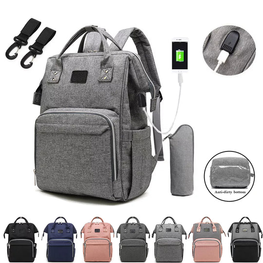 Multi-function Waterproof Outdoor Travel Diaper Bag