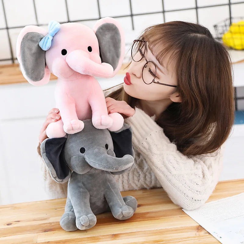 Elephant Dolls Stuffed Animal Pillow for Children