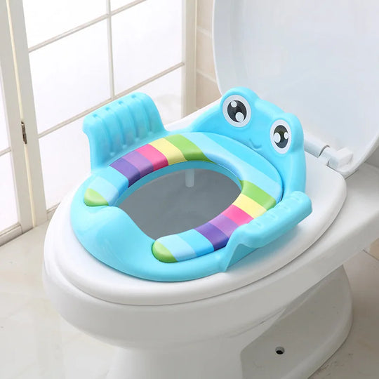 Baby Toilet Child Safety Seat With Armrest