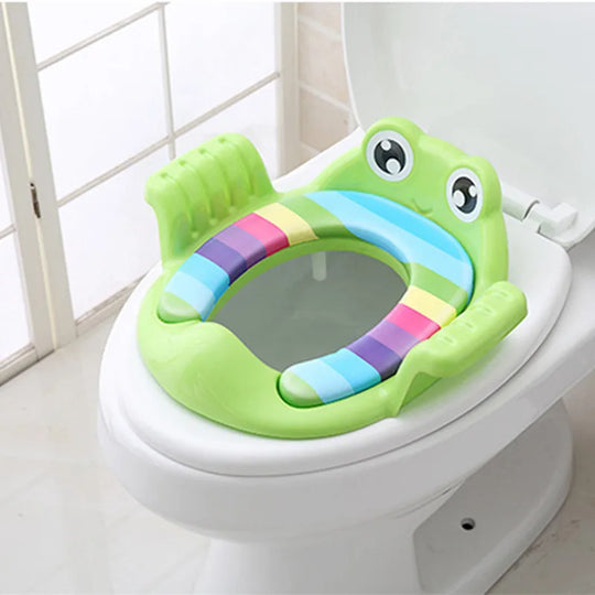 Baby Toilet Child Safety Seat With Armrest