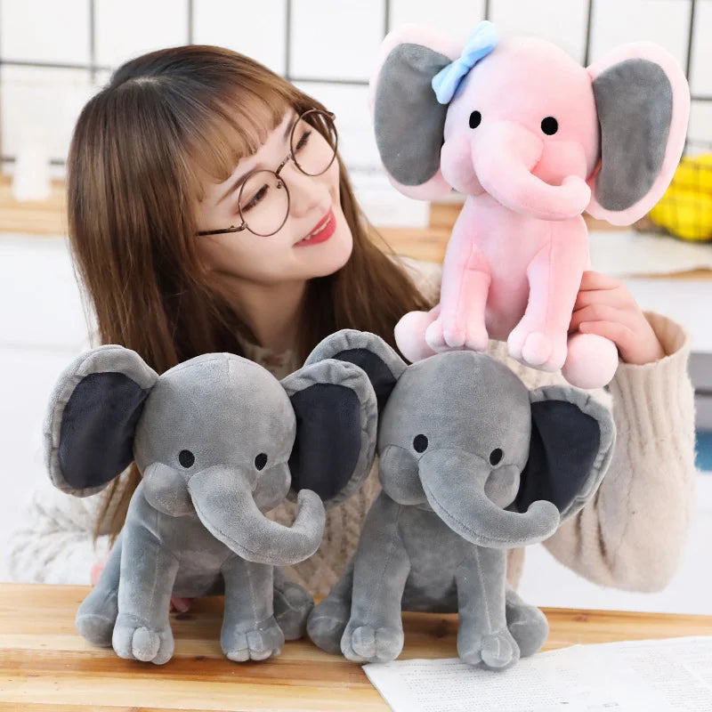 Elephant Dolls Stuffed Animal Pillow for Children