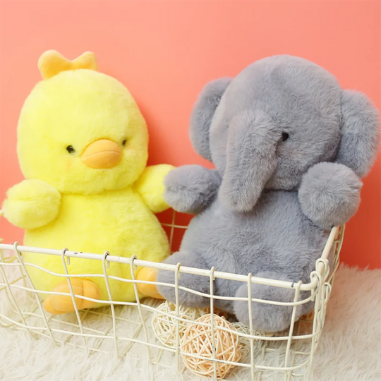 Cute Animals Plush Toy | Teddy Bear Dark Elephant Sheep