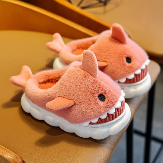 Baby Boys Shark Shaped Slippers