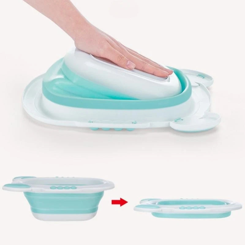 Folding Baby Portable Bathtub  Bucket