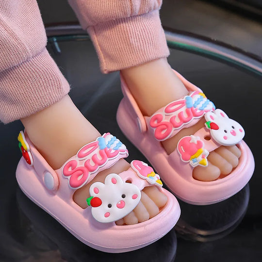 Baby Girl Soft Sole Garden Beach Slippers