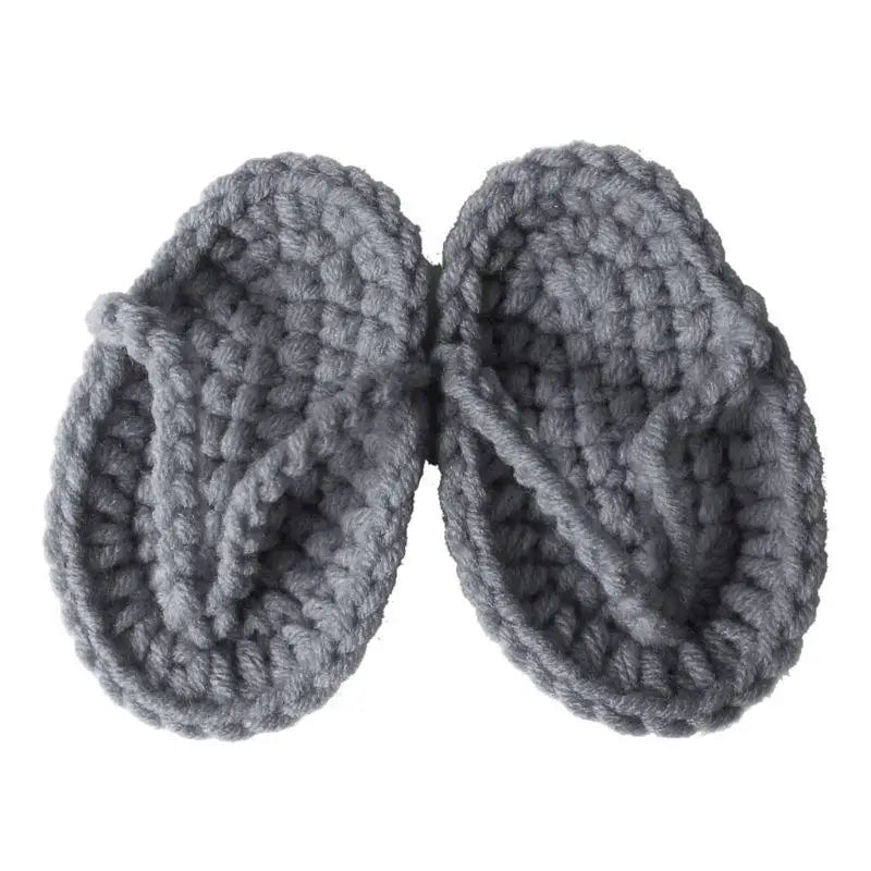 Baby Knit Crochet Mini Slipper