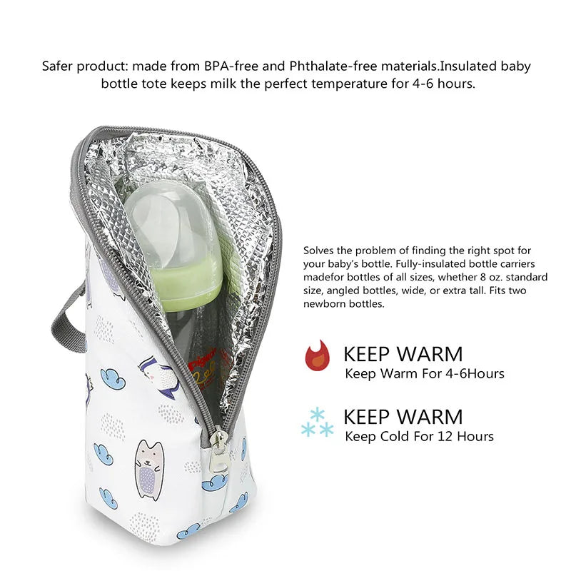 Insulated Baby Feeder Bottle Pouch