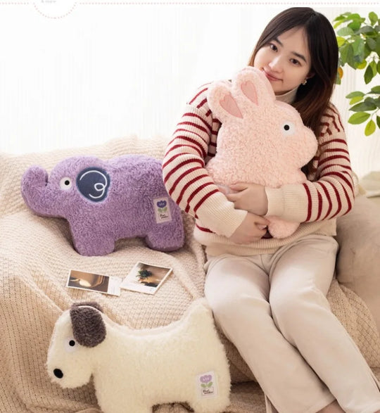 Elephant Stuffed Baby Bed Sleep Pillow