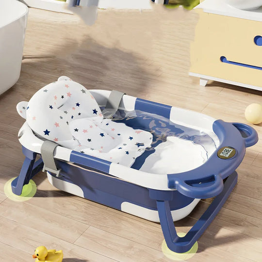 Silicone Folding Baby Bathtub