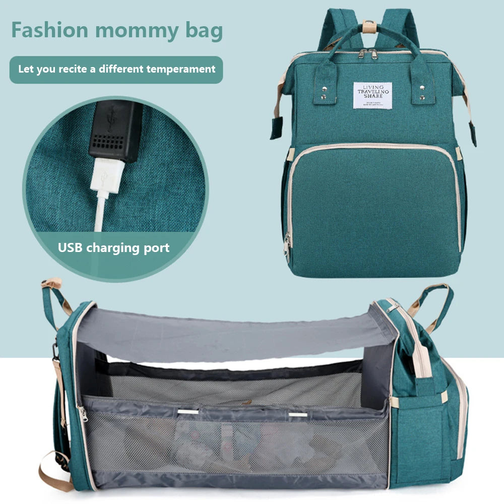 Lightweight Portable Folding Mommy Bag