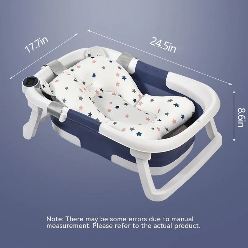 Silicone Folding Baby Bathtub